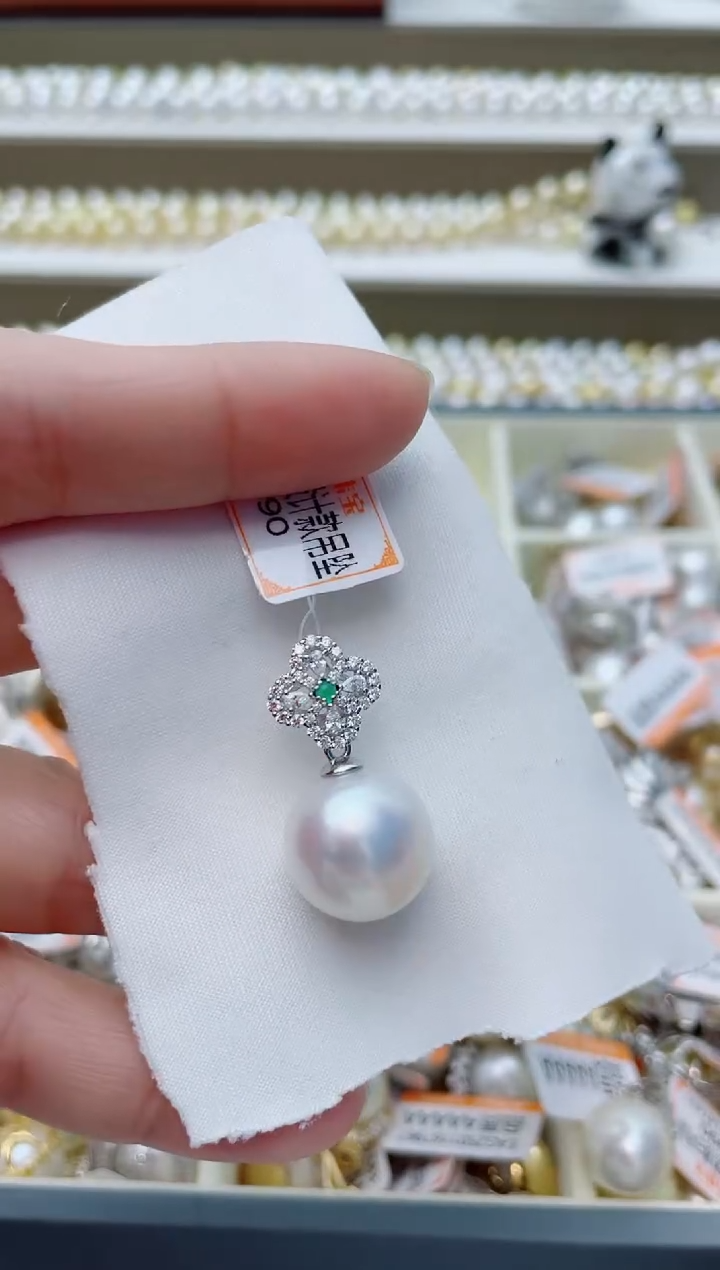 【闪购商品】海水珍珠颈饰银S925镶嵌A68