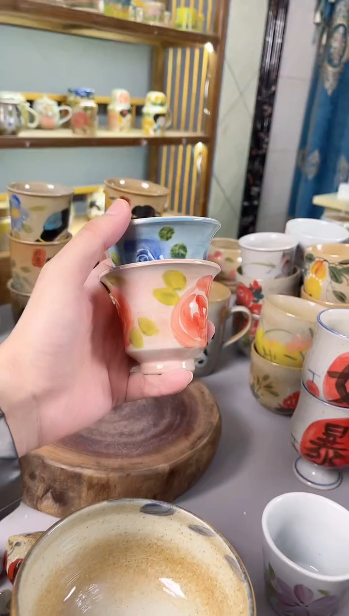 【闪购商品】瓷片景德镇手绘高温釉下彩陶瓷
