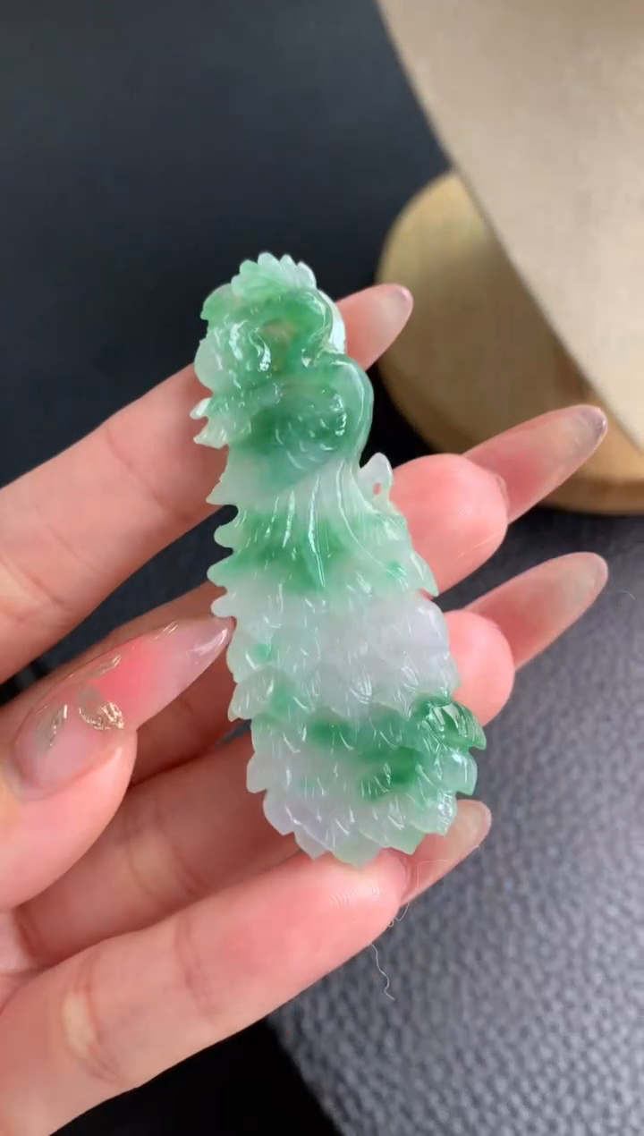 【闪购商品】定制翡翠未镶嵌凤凰
