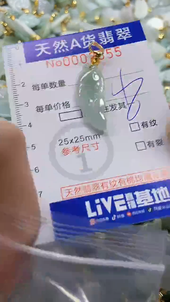 颈饰未镶嵌翡翠纯天然a货翡翠