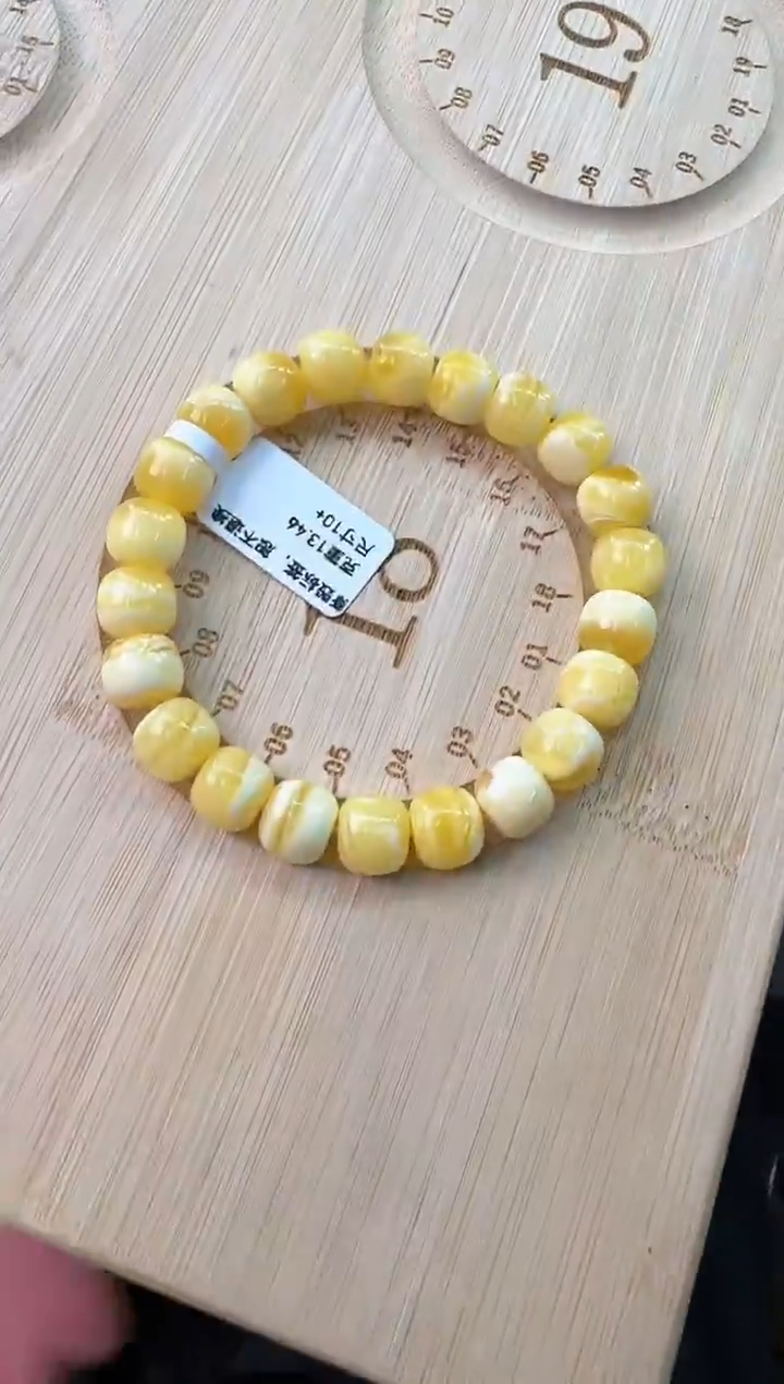 手串蜜蜡未镶嵌蜜蜡手串