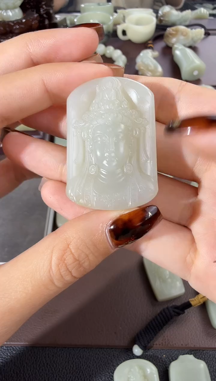 吊坠(不含链)未镶嵌和田玉6