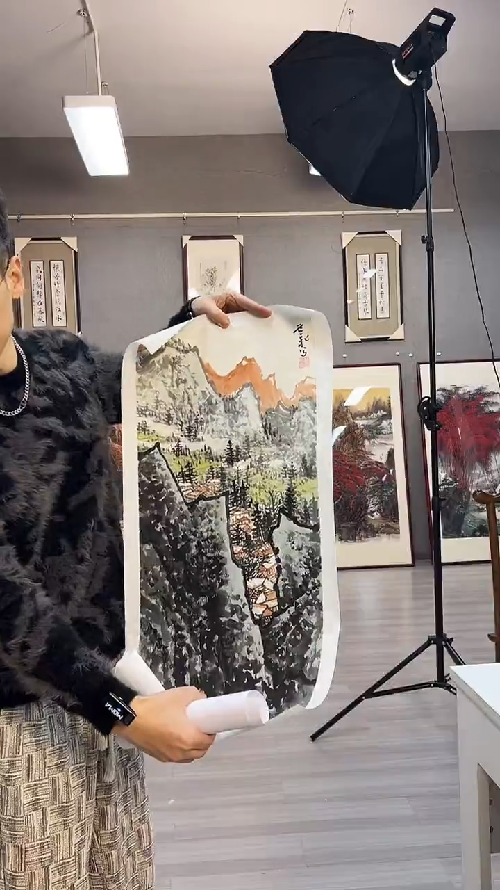 【闪购商品】国画31号谢哼飞老师绘画