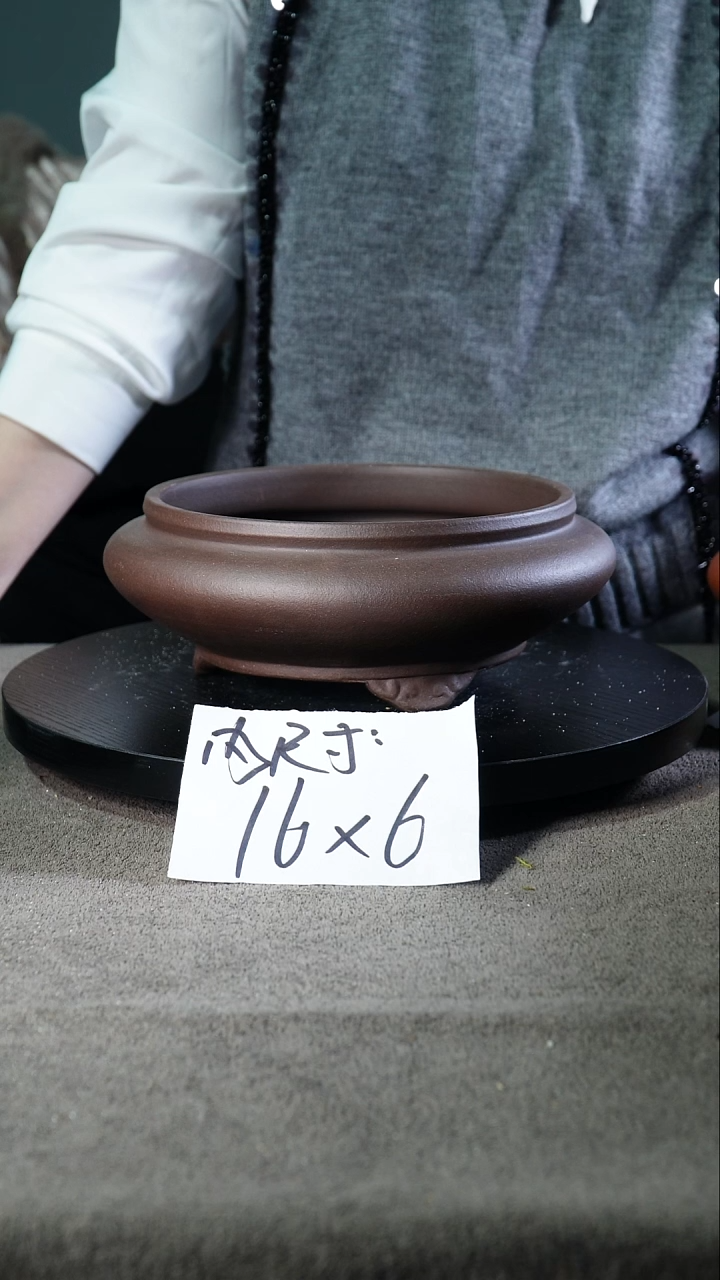 宜兴紫砂花盆小盆盆