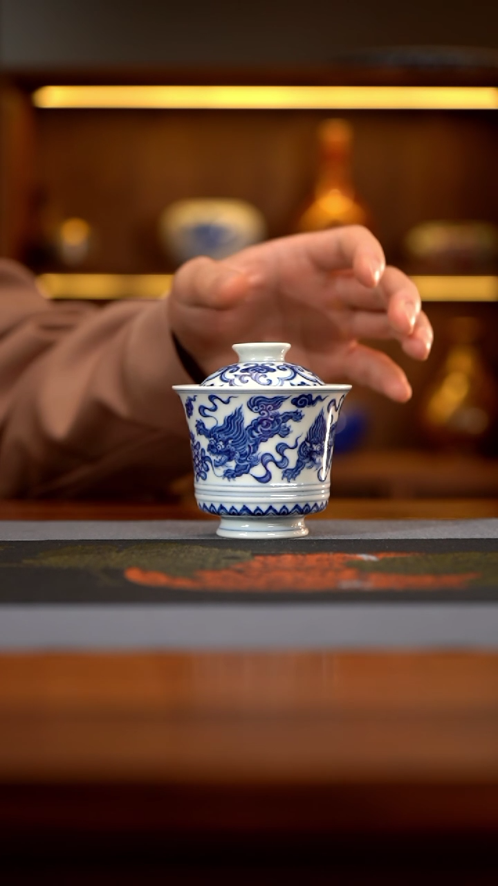 【闪购商品】盟哥寻匠记严选陶瓷杯工夫茶盖碗