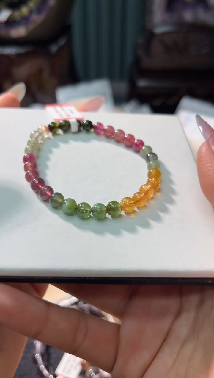 【闪购商品】碧玺·未镶嵌66多样性发其一/5+