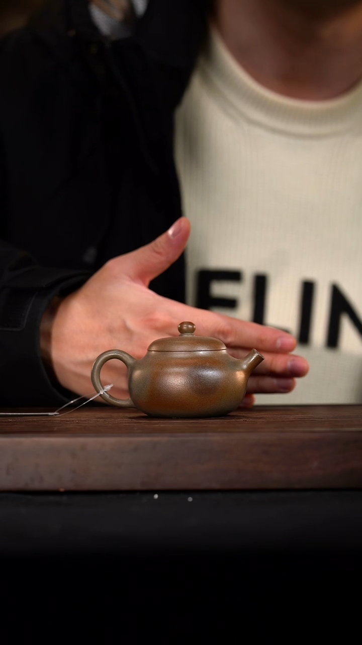 茶壶紫砂直嘴圆珠