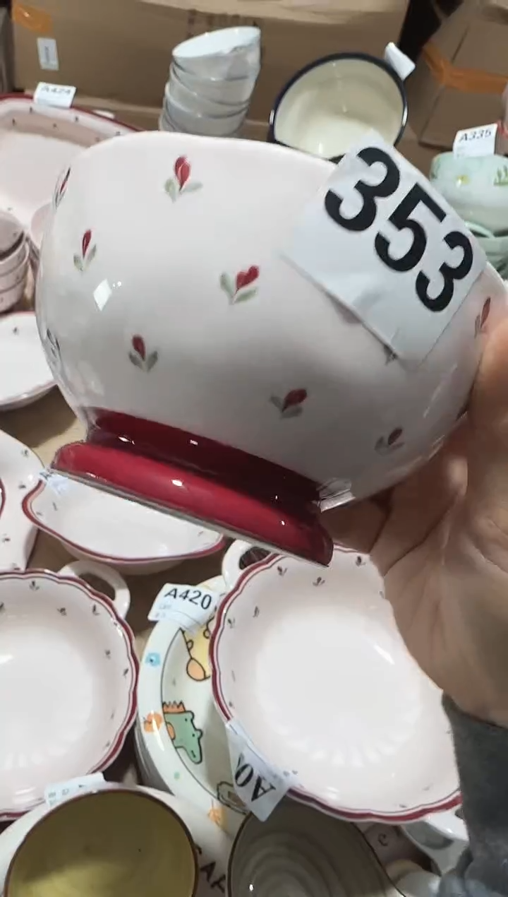 【5寸★4个】黑点针眼属正常陶瓷都有介意慎拍微瑕破损包赔