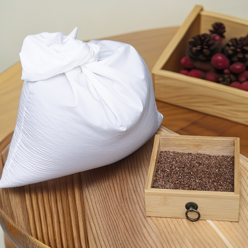 高温炒制柏籽壳补充装枕芯填充物成人单人四季款