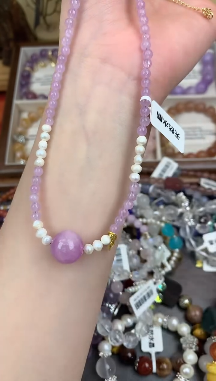 【闪购商品】锂辉石项链未镶嵌131