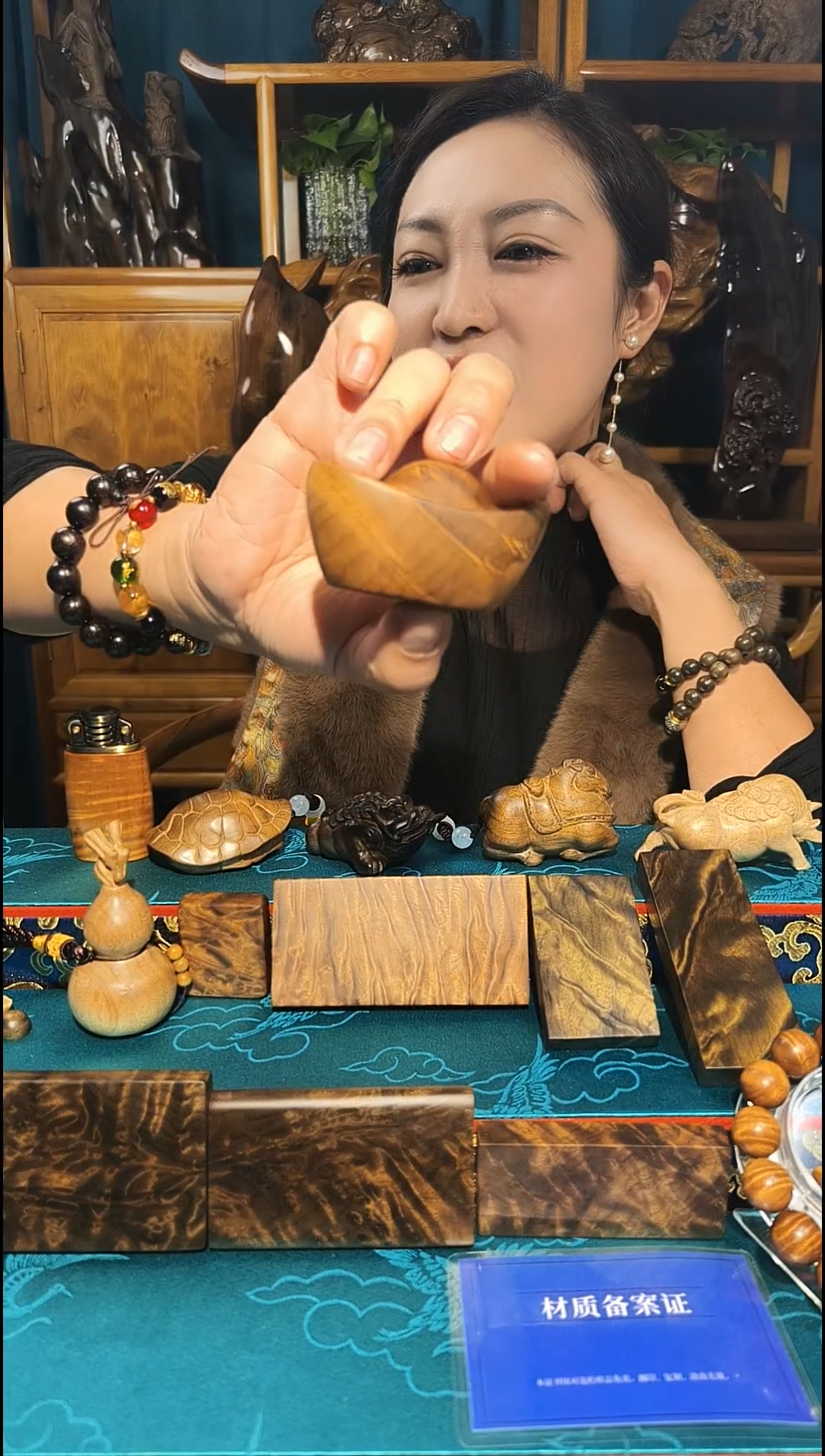 金丝楠《燊若坊》：正宗金丝楠木小叶桢楠12