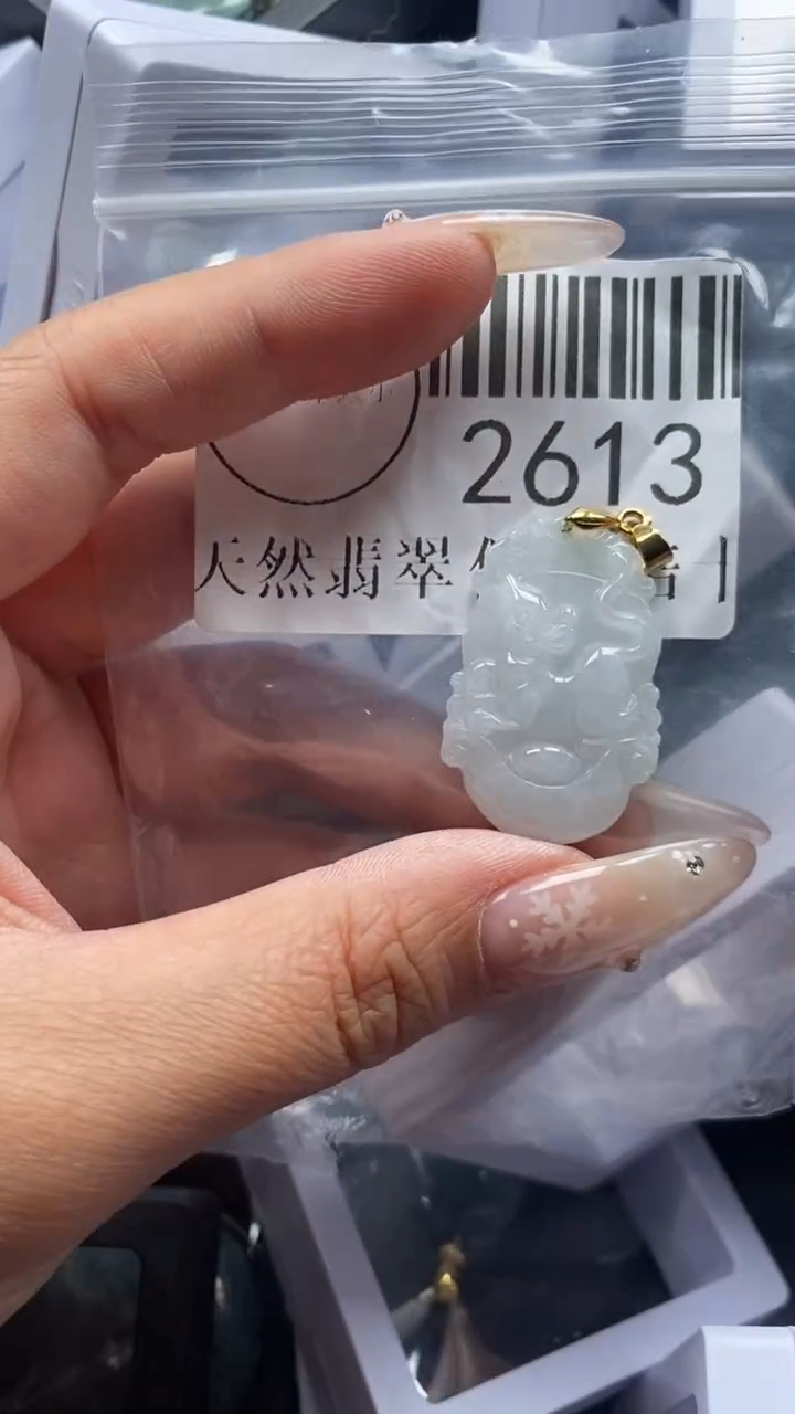 颈饰未镶嵌翡翠2613