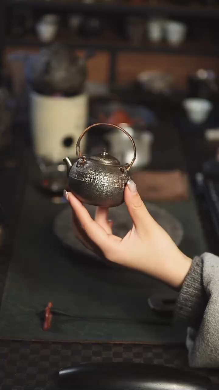 【闪购商品】潘正手作 四系提梁壶