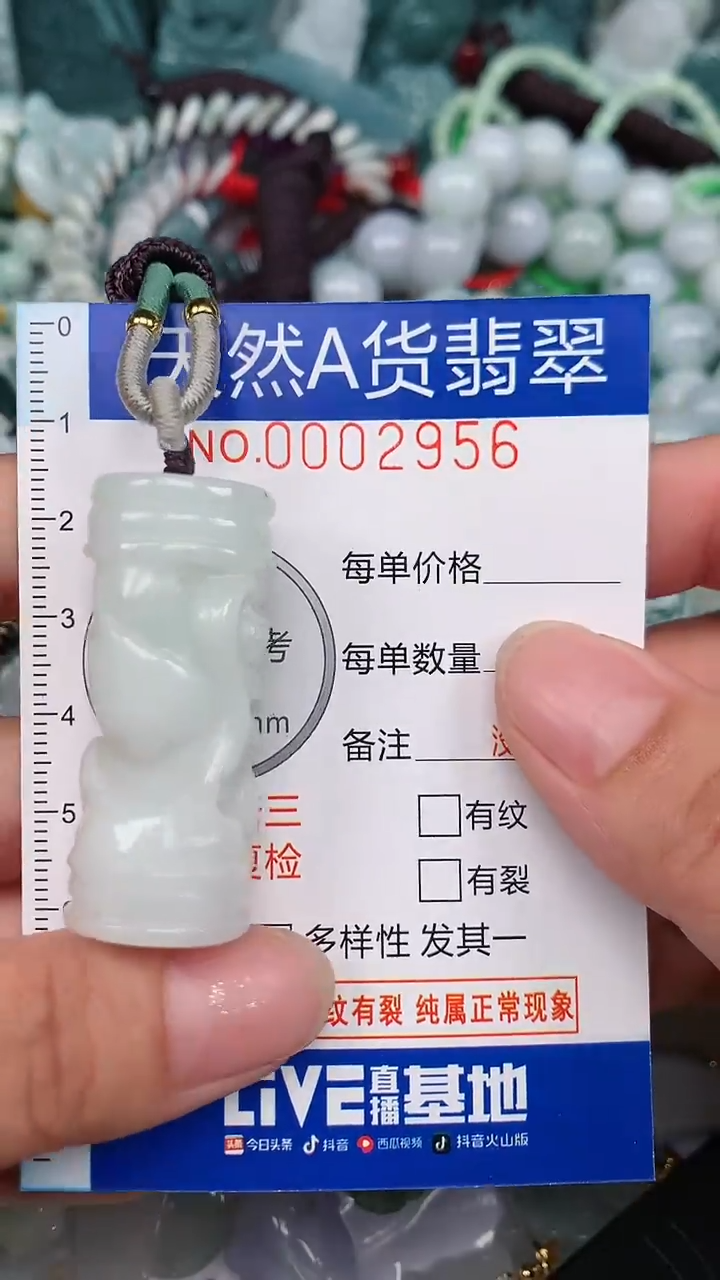 翡翠未镶嵌颈饰...0002956