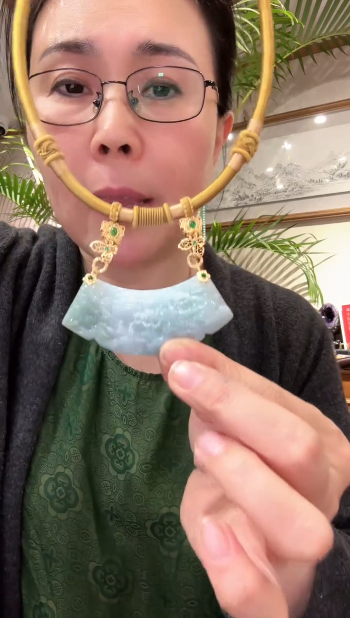 【闪购商品】翡翠颈饰未镶嵌国风