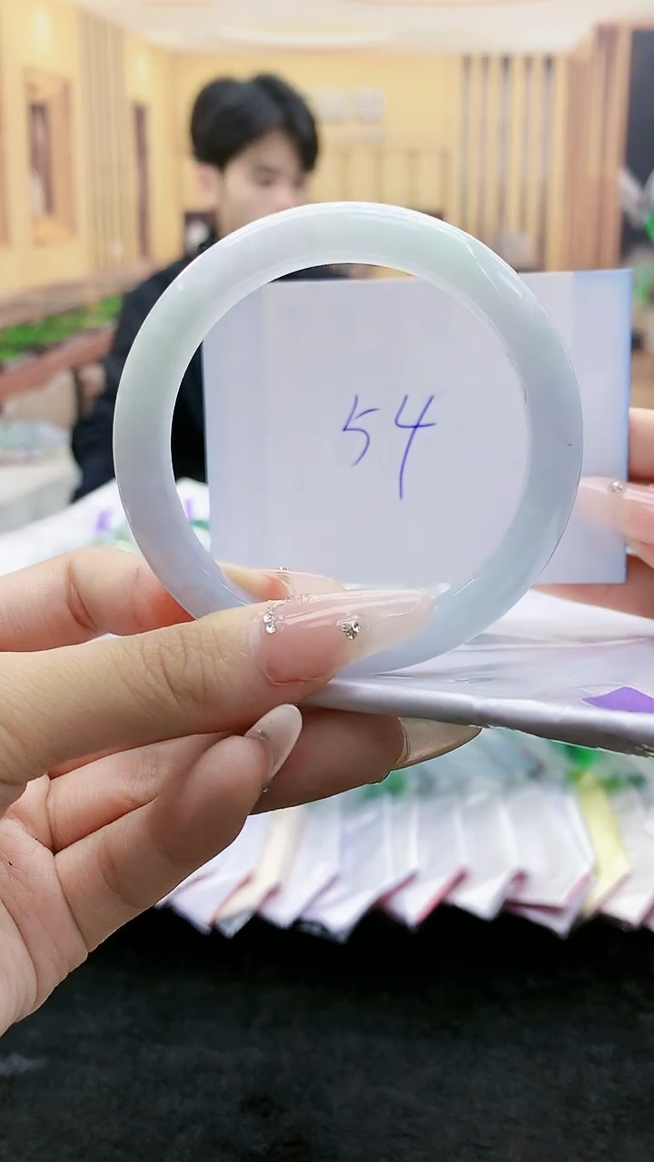 【闪购商品】翡翠手镯未镶嵌    H87-98