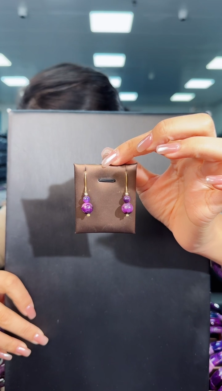 【闪购商品】苏纪石（舒俱来）耳钩未镶嵌多样性发一 /耳钩K金