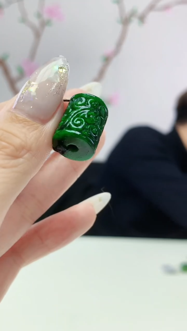 定制翡翠未镶嵌001ee-毛货路路通75