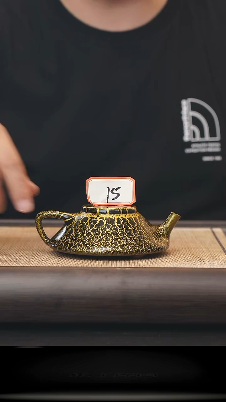 15号全手工制作紫砂壶