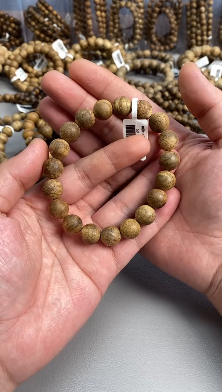 沉香手串菩萨棋圆珠单圈1.1多样性发其一