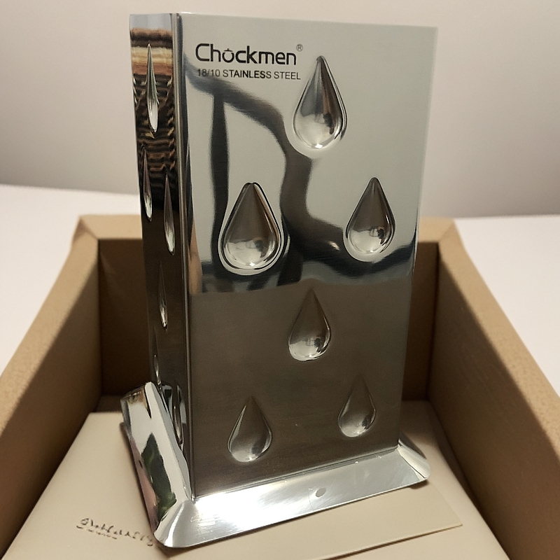 Z家，18-10不锈钢筷子筒，高度16cm，口径8cm创意家用简约筷子筒