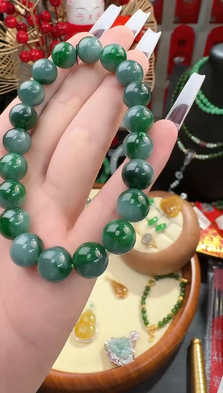 【闪购商品】翡翠颈饰未镶嵌珠串