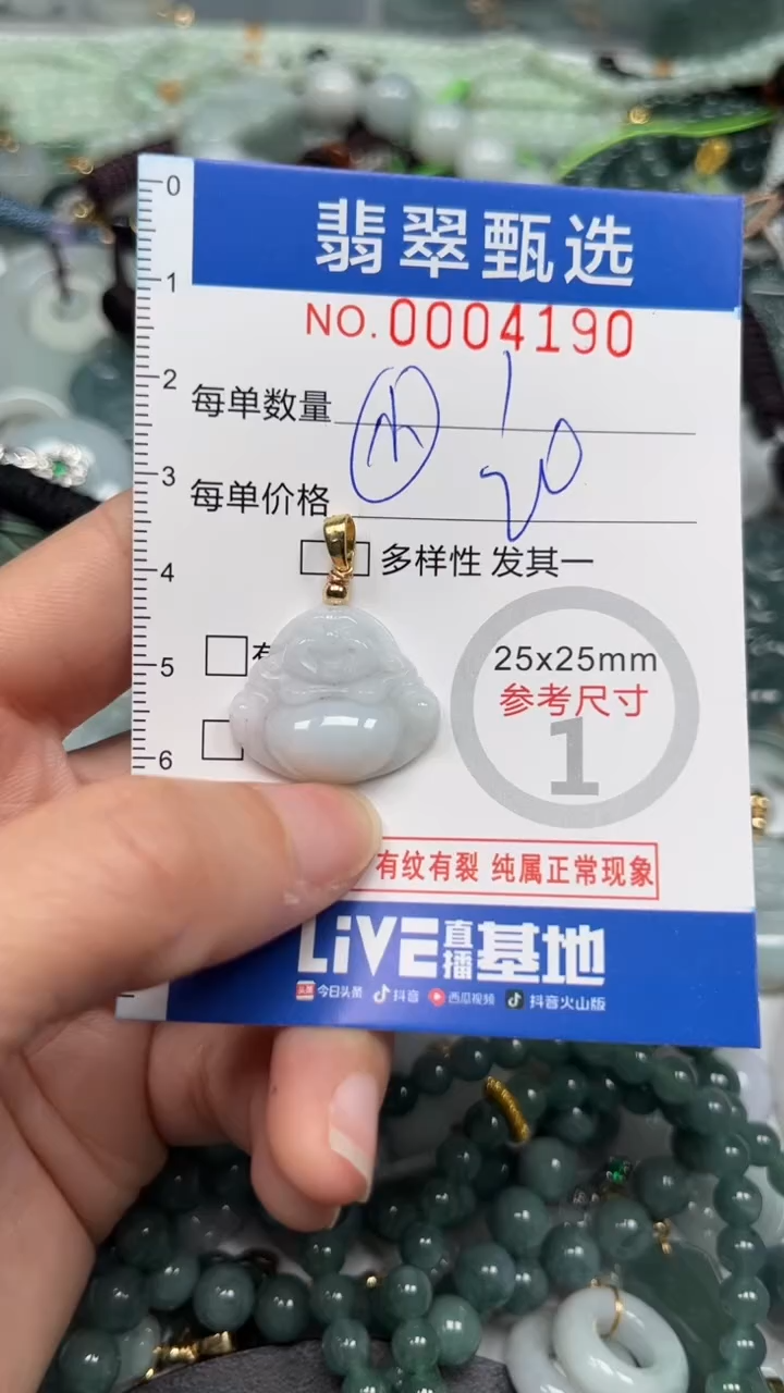 【闪购商品】翡翠颈饰未镶嵌00..4190