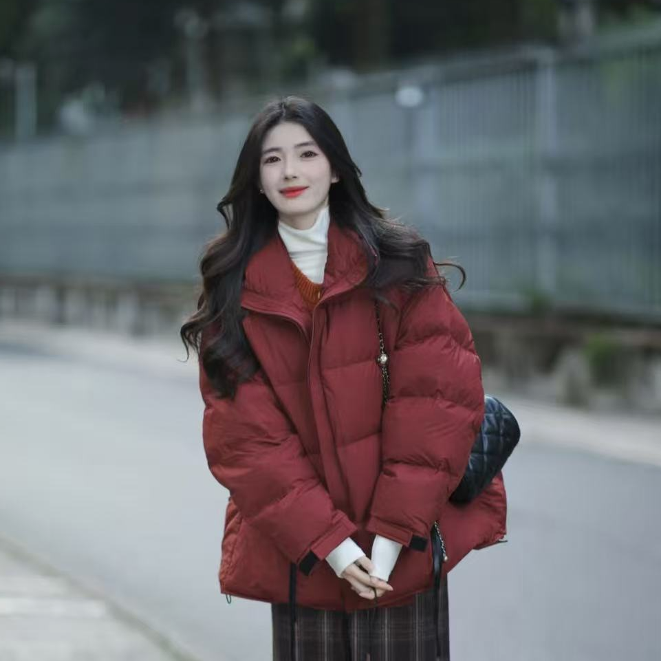 M4羽绒服加厚冬季外穿保暖大被子韩版编码！！