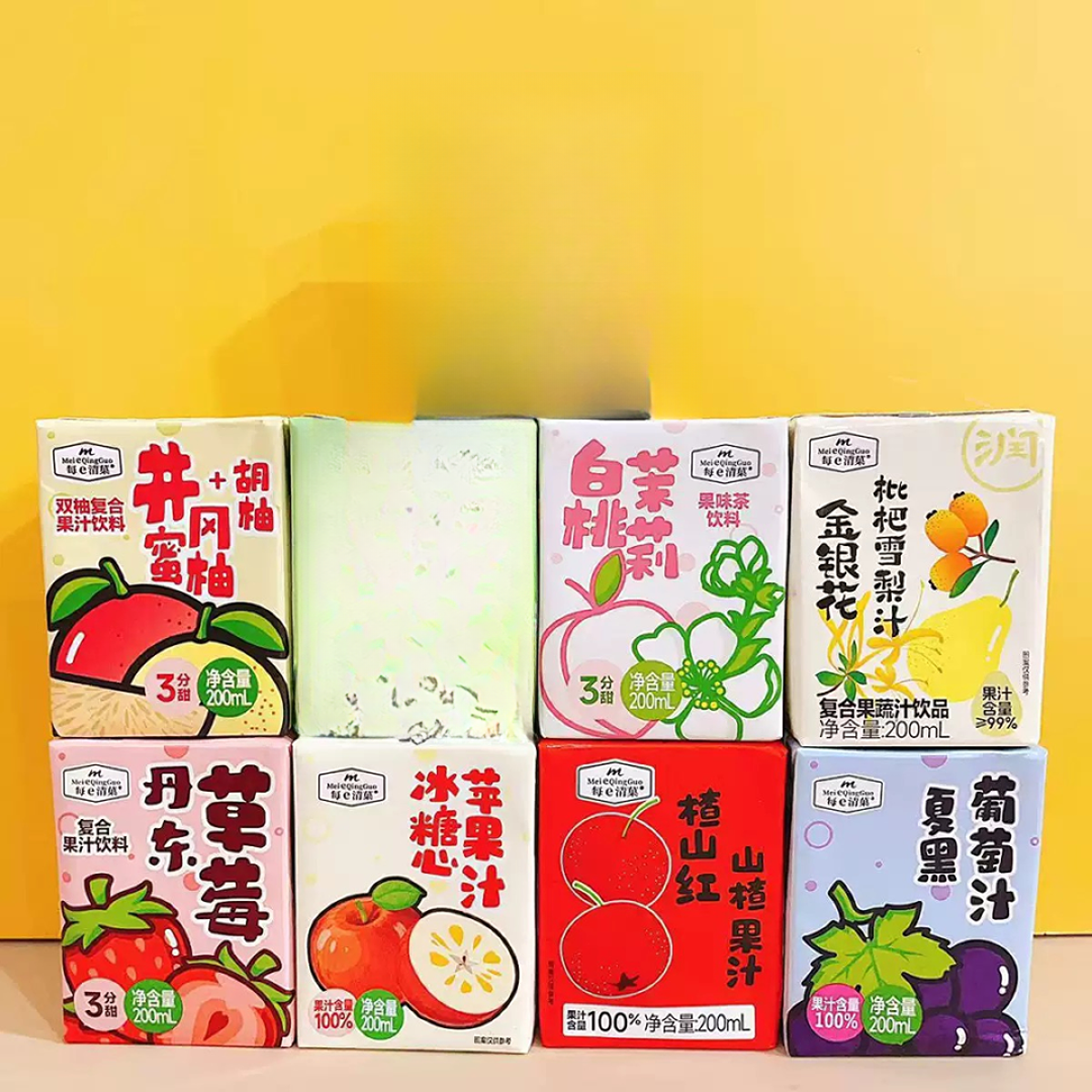 【团单直播间拆】每e清菓混合口味果汁饮料