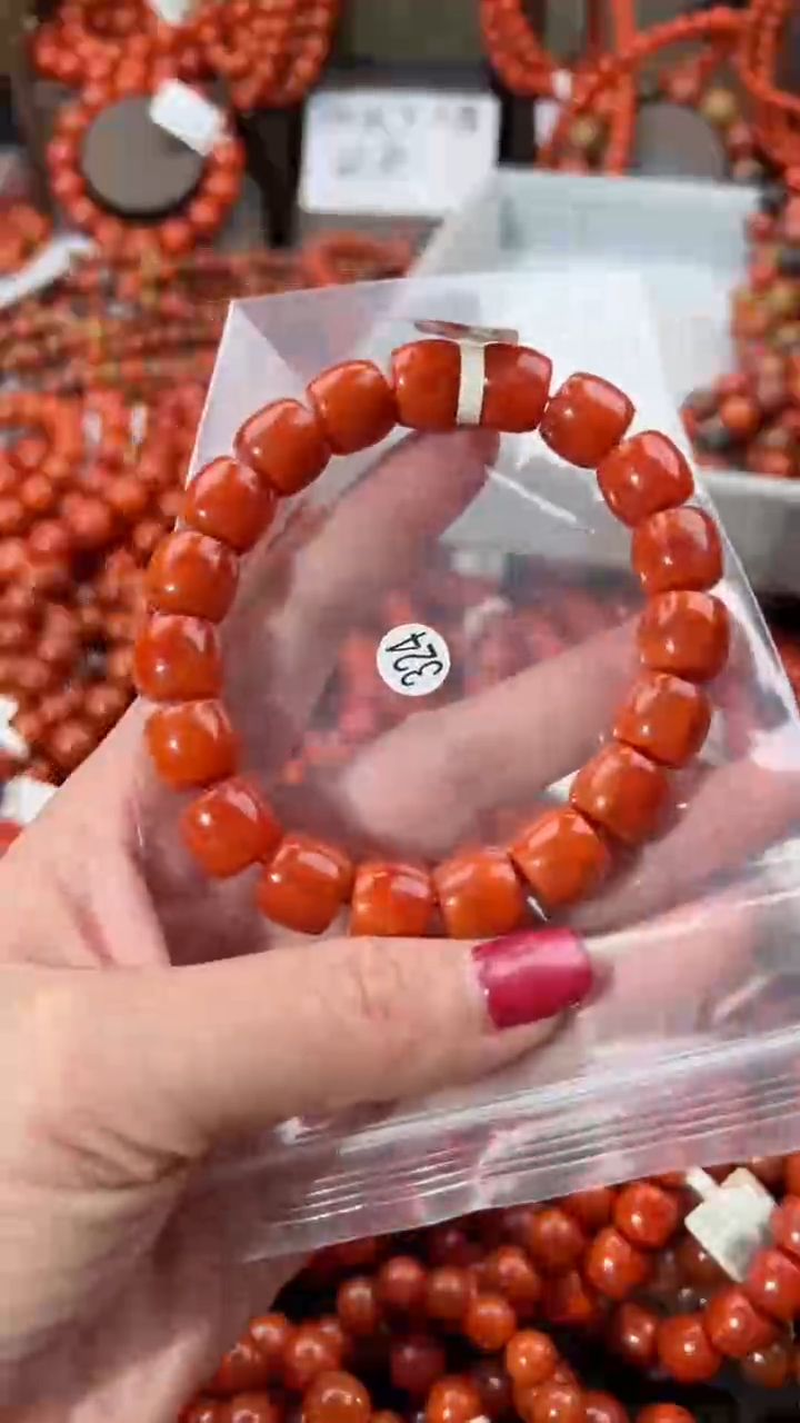 【闪购商品】南红玛瑙手串未镶嵌1