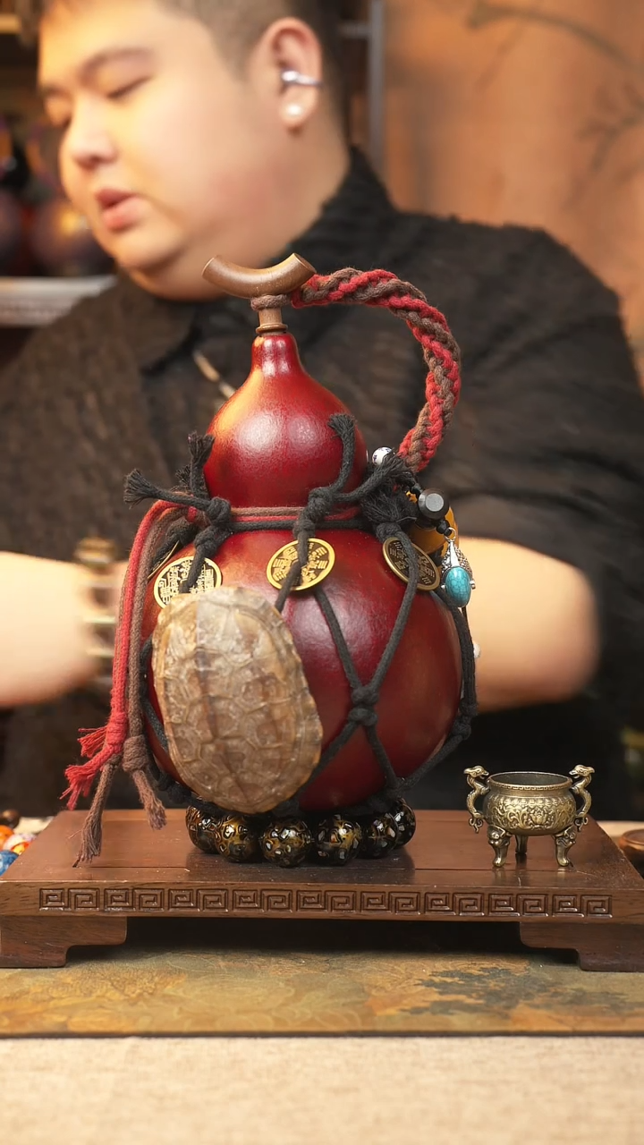 【闪购商品】340大漆葫芦一物一拍记葫堂出品