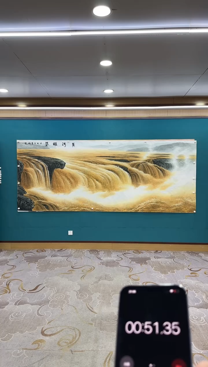 【闪购商品】绘画xc申青林-大丈二-国画