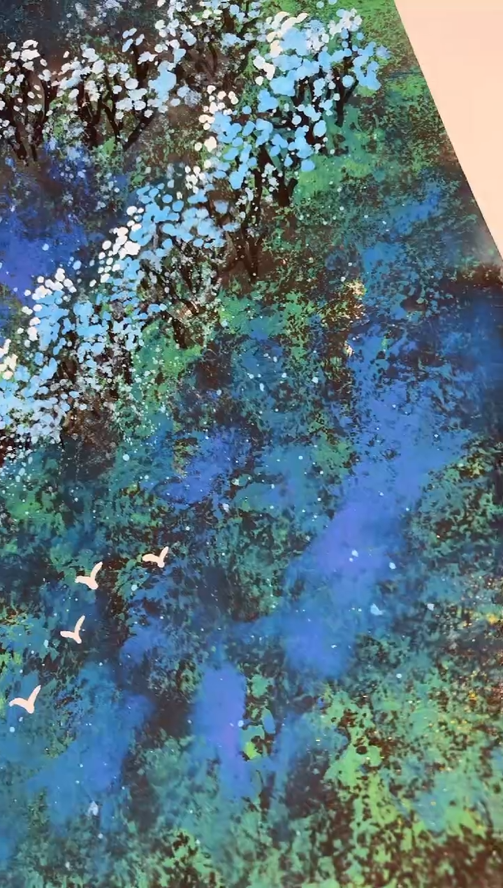 【闪购商品】国画孙桂国老师字画，带亲笔合影证书30-27