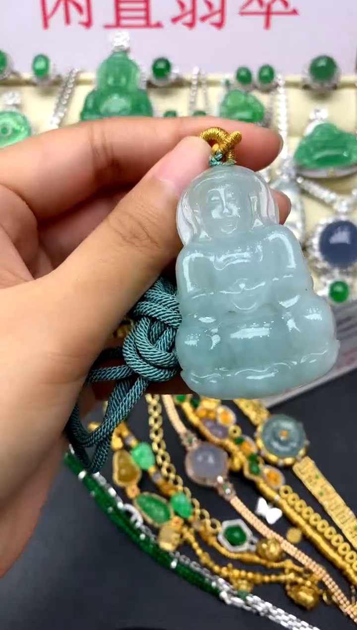 翡翠未镶嵌颈饰150-中国好珍宝
