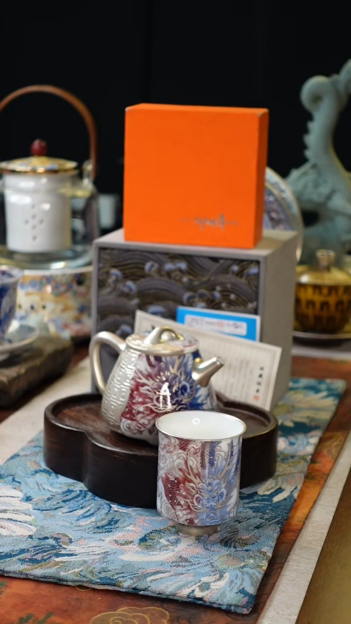 【闪购商品】石瓢壶加撇口主人杯