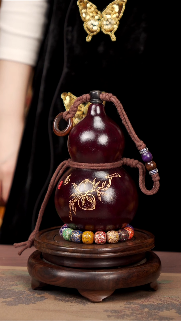 【闪购商品】80易林大漆酒葫芦----288