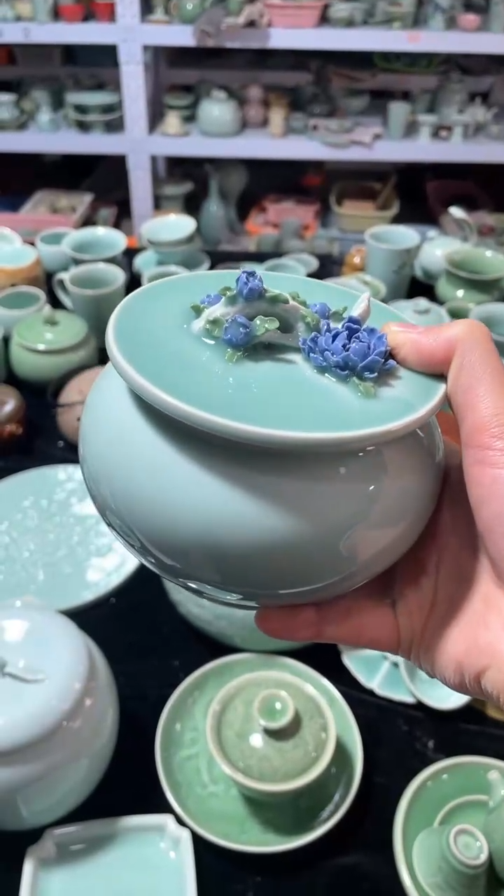 【闪购商品】纯手工 福利款 慧仙青瓷 限时福利放漏
