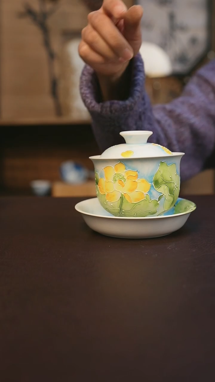 【闪购商品】景德镇陶瓷杯碗柴烧多人