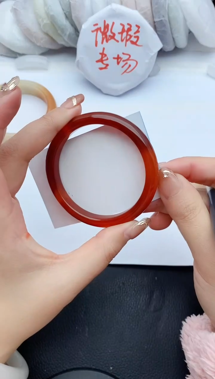 【闪购商品】石英质玉手镯未镶嵌113+56/57