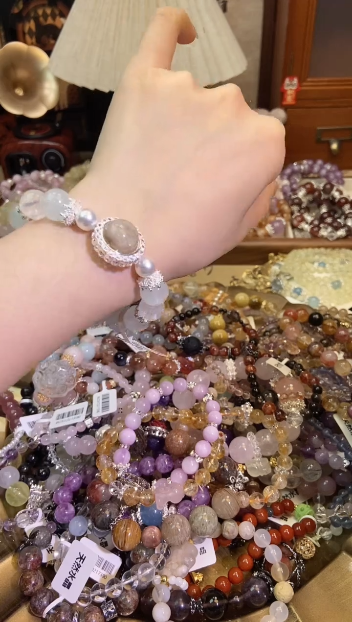 【闪购商品】海蓝宝石手链未镶嵌619手串