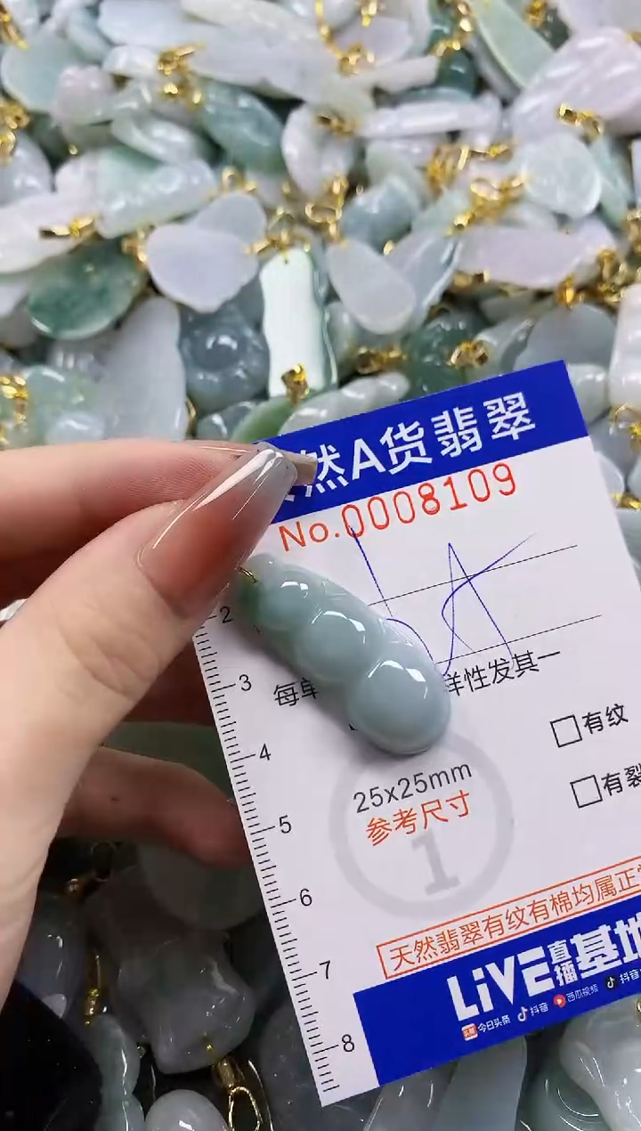 颈饰未镶嵌翡翠天然A货翡翠