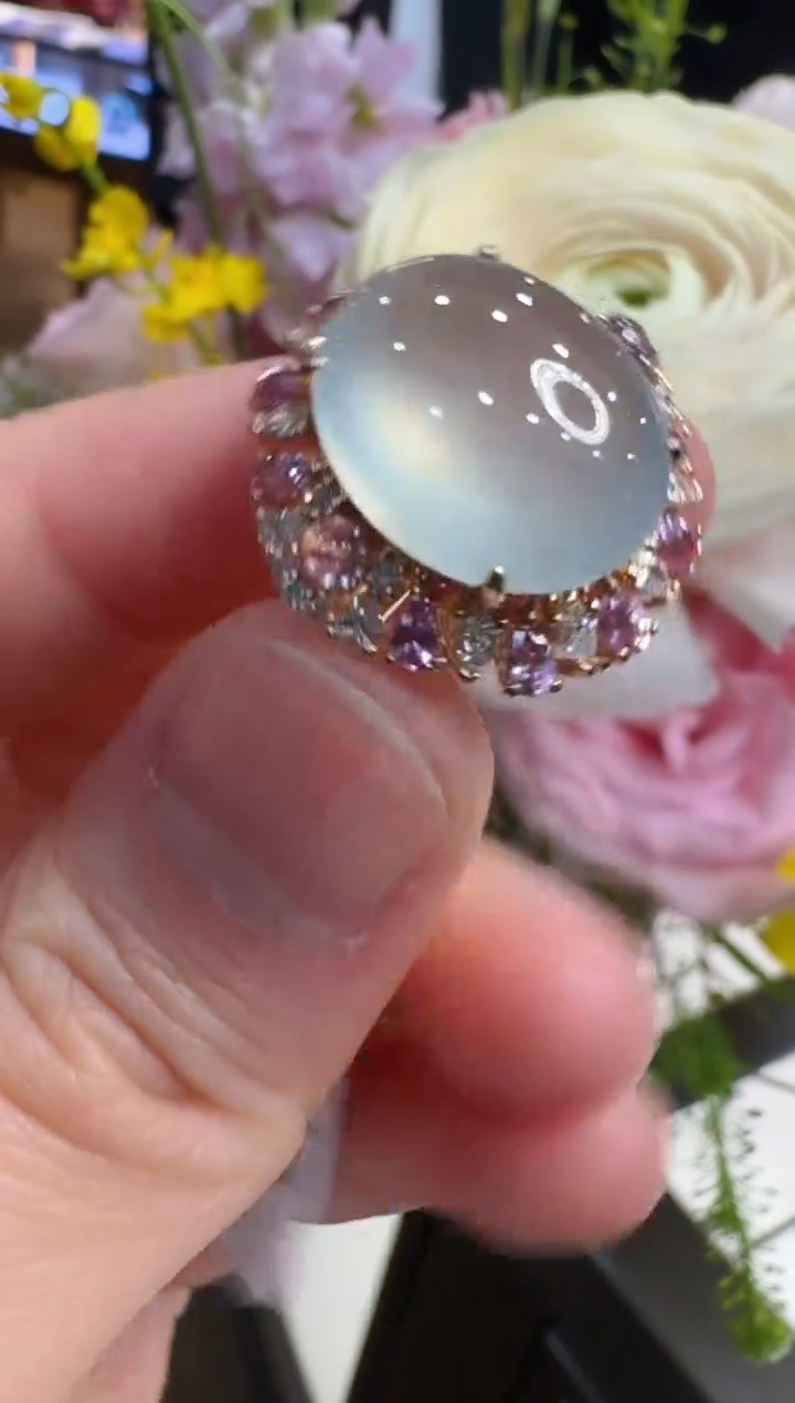 【闪购商品】翡翠戒指18K金镶嵌多样性团购发一件