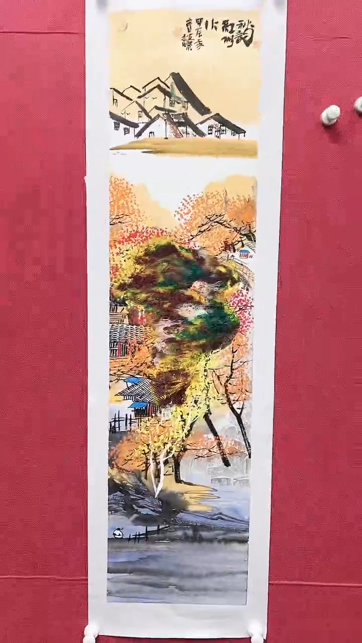 【闪购商品】绘画赵燮绘画2.2平尺抽象山水