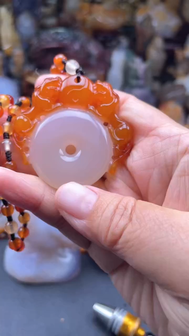 【闪购商品】玛瑙/玉髓颈饰未镶嵌AA