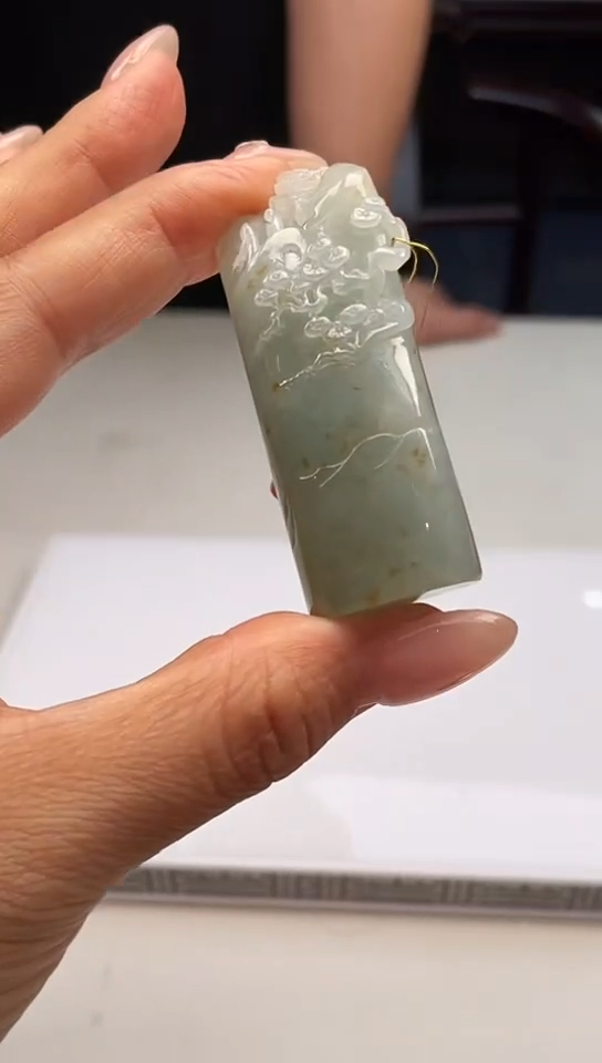 翡翠未镶嵌吊坠(不含链)191