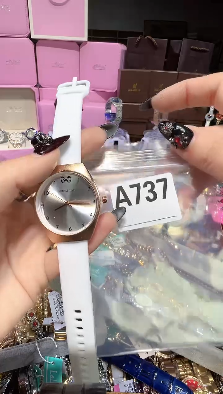 石英机芯不锈钢不锈钢直播定闪专用