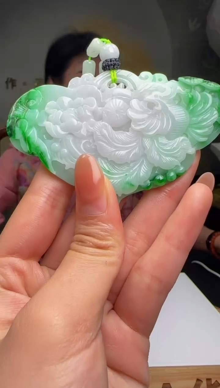 定制翡翠未镶嵌WB13738翡翠