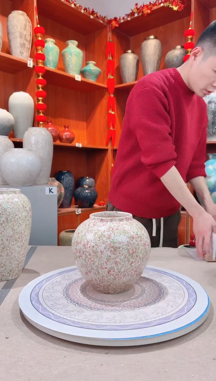 【闪购商品】瓶陶瓷花瓶 无花 绿野仙踪小号