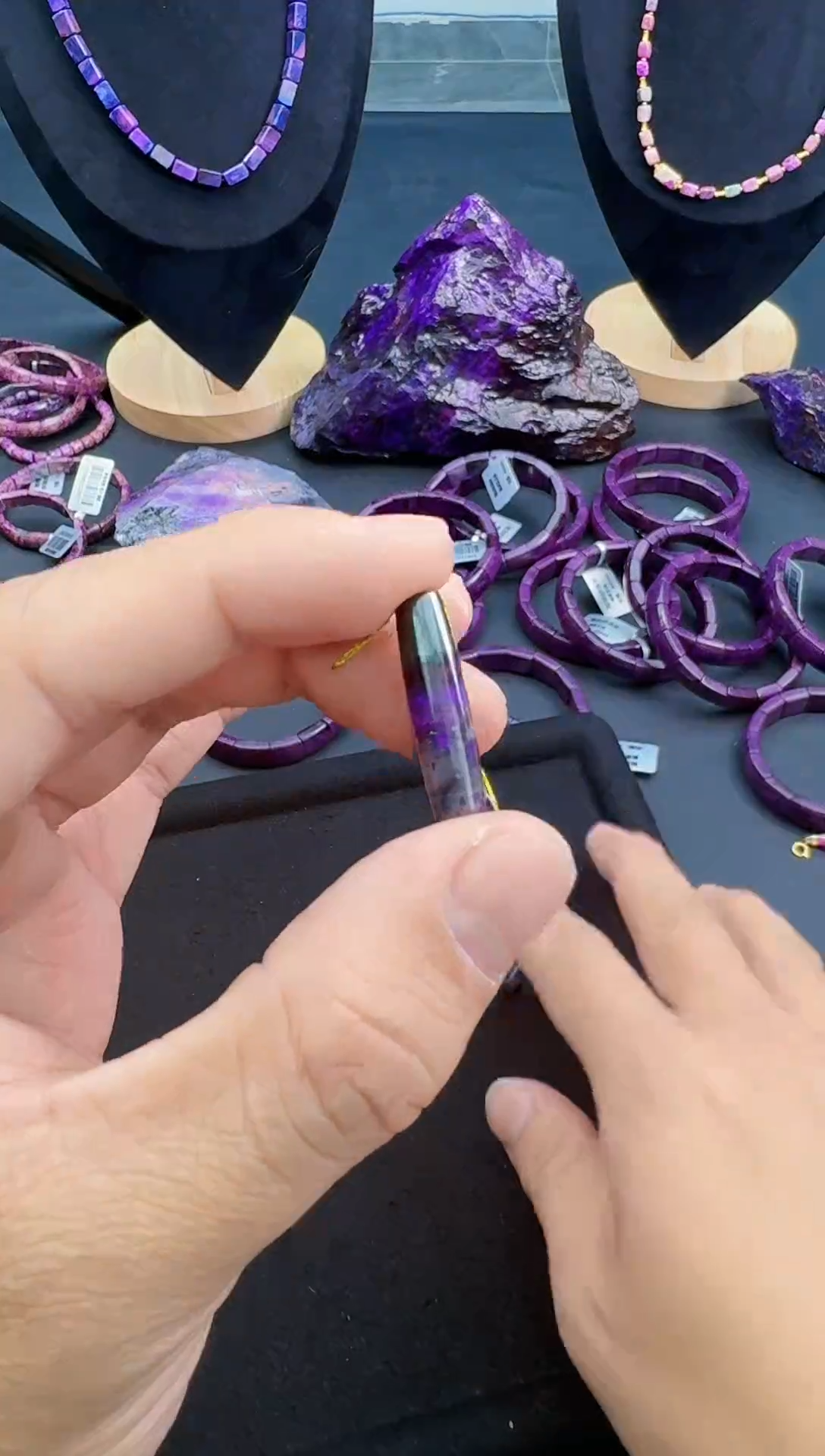 【闪购商品】苏纪石（舒俱来）桶珠未镶嵌多样性其发一