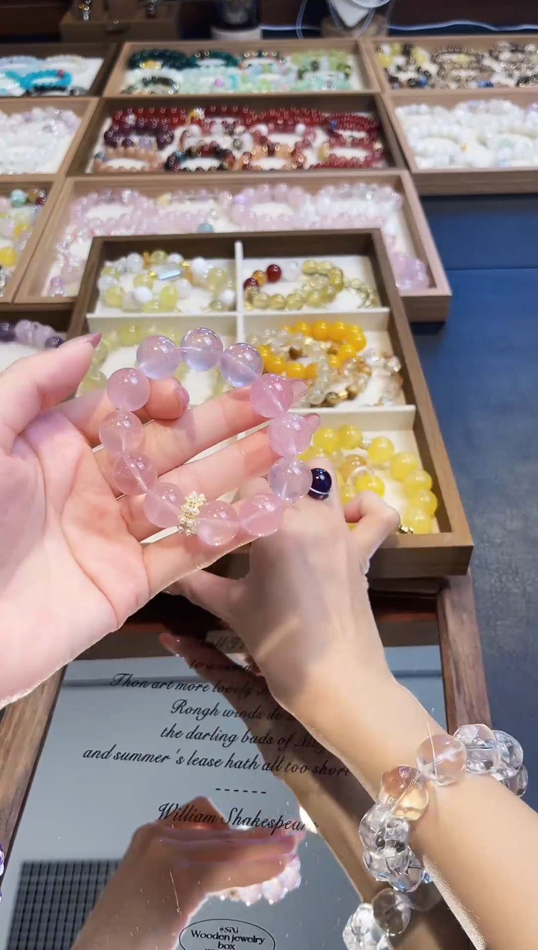 未镶嵌手串水晶W****?热恋/多样性发一